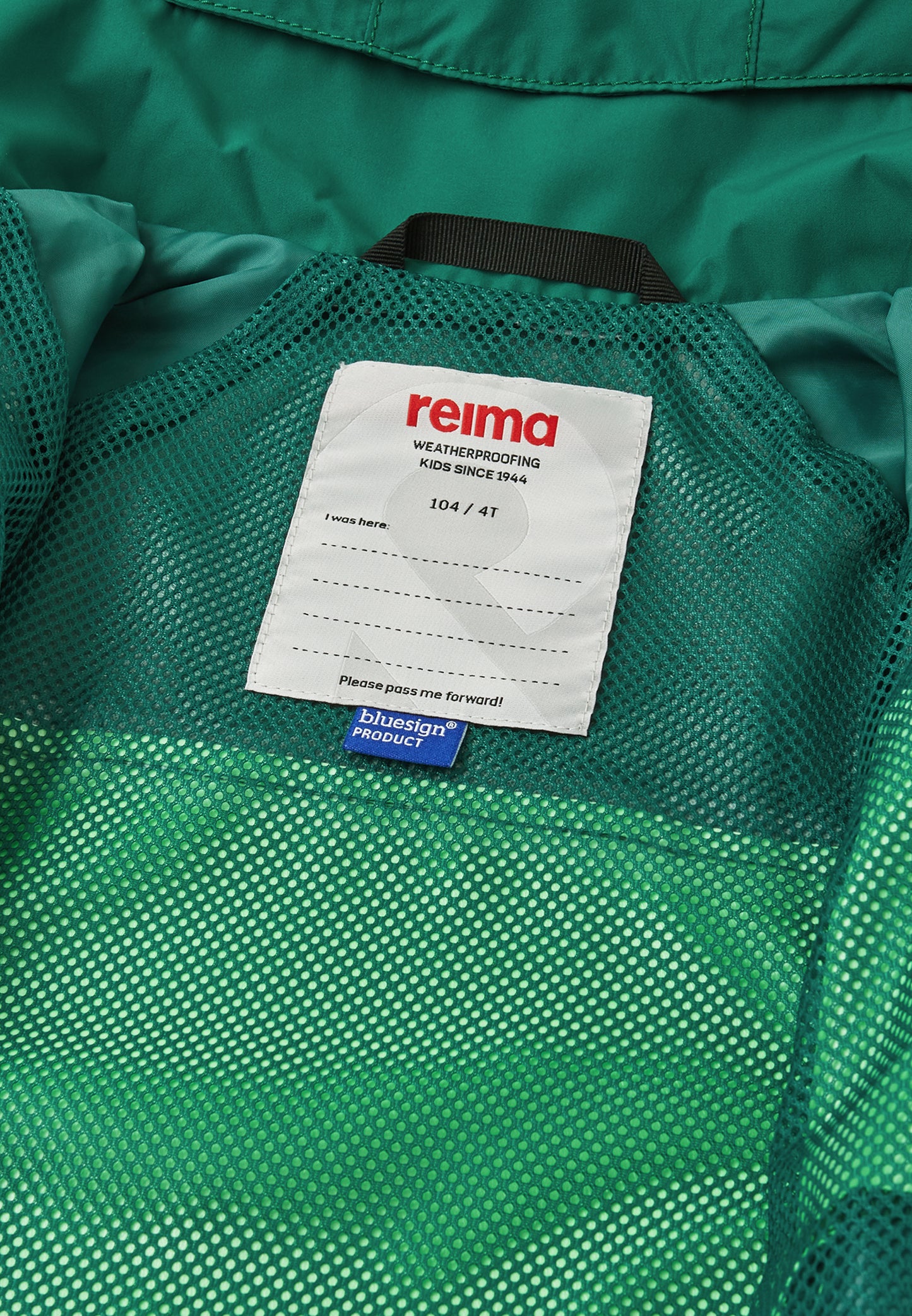REIMA TEC Übergangs- und Regen-Jacke <br>Tuulela<br> Gr. 80, 86, 92, 104, 110, 116, 128, 134, 140 <br>WS 10'000 mm