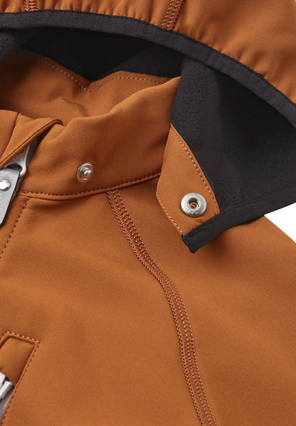 REIMA gefütterte Softshell-Jacke <br>Vantti <br>Gr. 86, 98, 116, 128<br> aussen Softshell<br> innen weiches Fleece <br>WS 10'000 mm