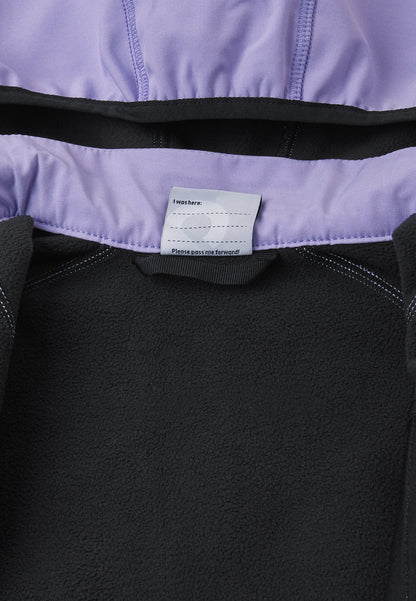 REIMA gefütterte Softshell-Jacke <br>Vantti <br>Gr. 80, 86, 92, 98, 104, 110, 116, 134<br> aussen Softshell<br> innen weiches Fleece <br>WS 10'000 mm