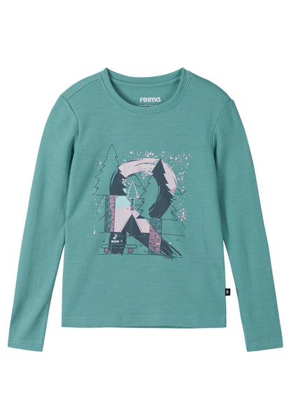 REIMA Langarmshirt Merinowolle Viluton 536624/5200011A