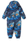 REIMA TEC Winteroverall/Skianzug <br>Langnes <br>Gr. 80 bis 98 <br> Po-Bereich extra dick isoliert<br> Taille regulierbar<br> abnehmbare Fuss-Schlaufen<br> WS 12'000 mm