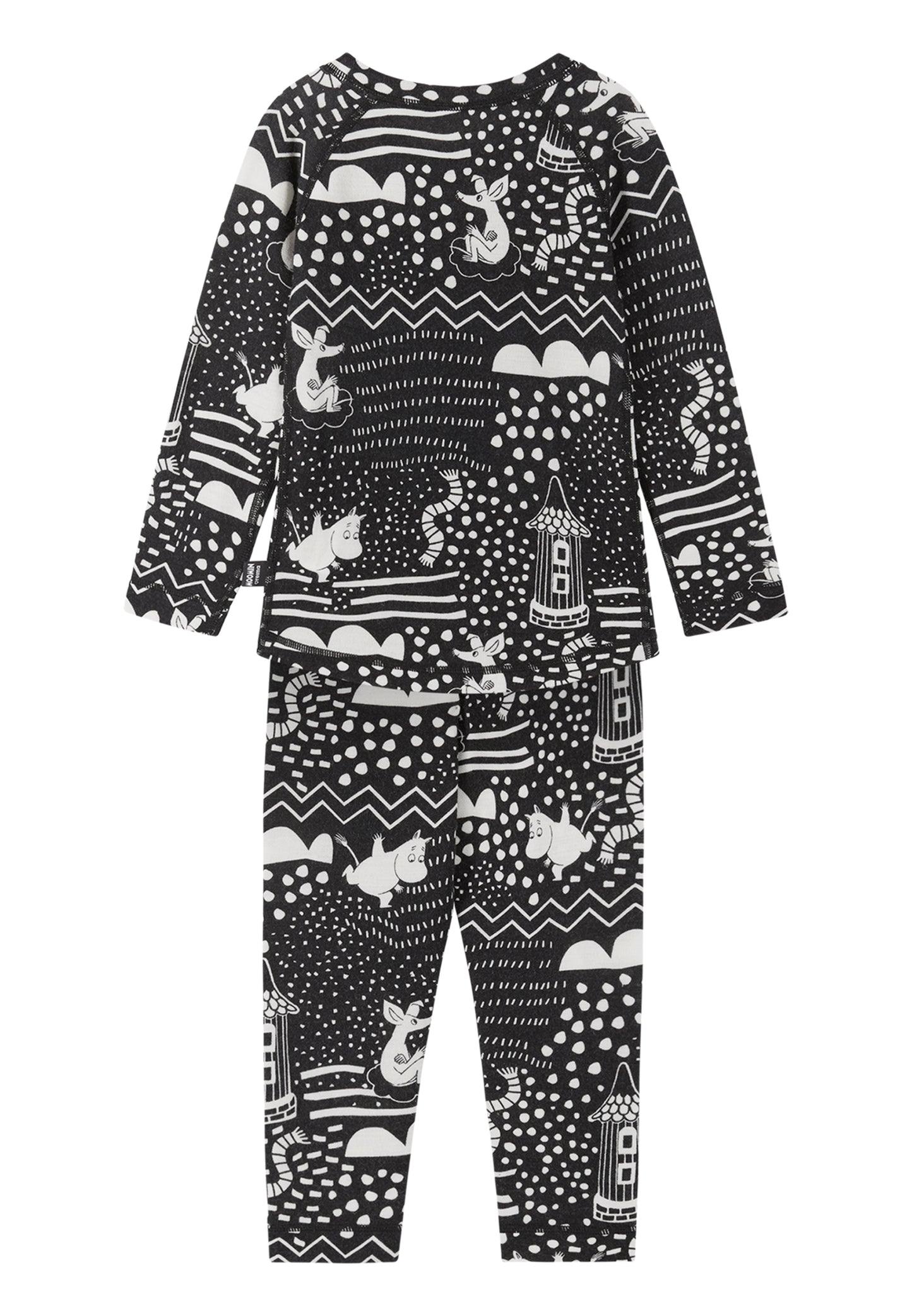REIMA Thermo-Set Shirt+Hose Merinowolle/Tencel<br> Trivsam<br> Gr. 86, 104<br> natürlich&temperaturausgleichend<br> warm 200g/m2