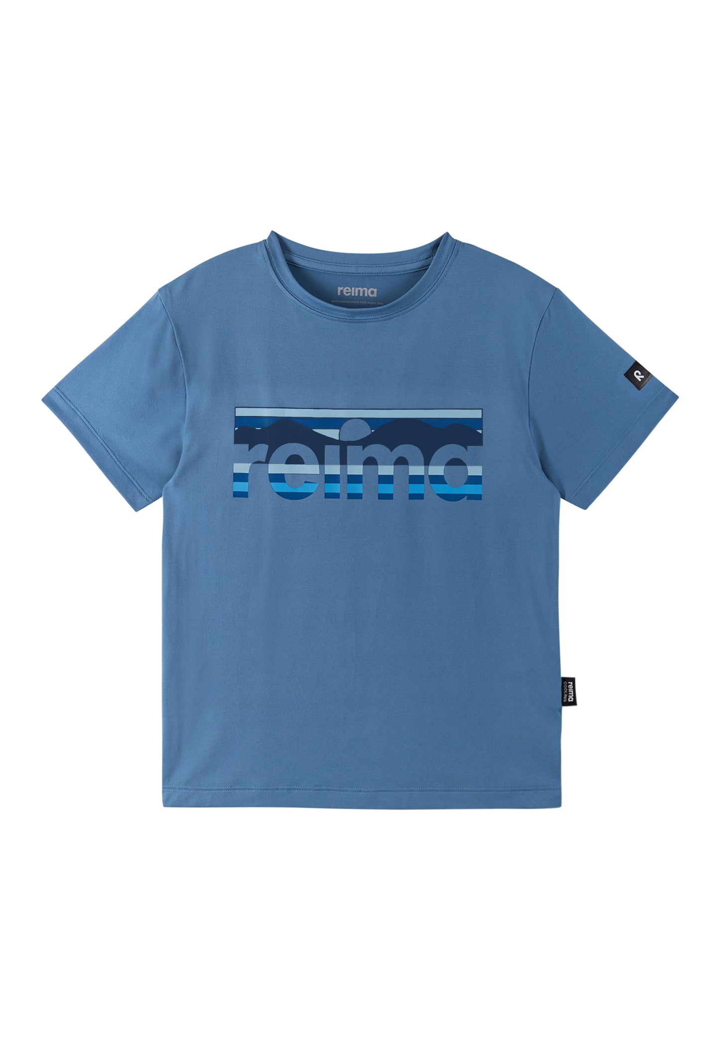 REIMA UV-Shirt / Sport-Shirt<br> Vauhdikas <br>Gr. 104, 110, 116, 128, 134, 140, 146, 152<br> UV-Schutzfaktor 40+<br> schnelltrocknend<br> kühlend, dank natürlichem Xylitol