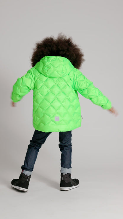 REIMA dünne Übergangs-Daunenjacke<br> Fossila<br> Gr. 104, 164<br> echte zertifizierte Daune, waschbar <br> WS 5'000 mm<br> KEIN UMTAUSCH