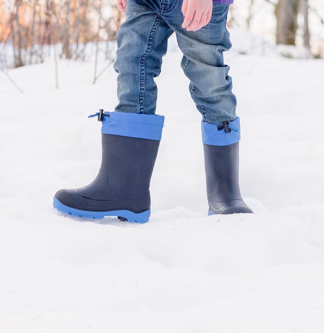 KAMIK Winter-Stiefel Gummistiefel gefüttert, Innschuh herausnehmbar