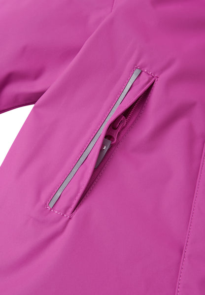 REIMA TEC Winteroverall/Skianzug AKTIONSFARBE<br> Gotland <br>Gr. 86, 92, 98<br> Po-Bereich extra dick isoliert<br> auch ohne Kunst-Pelz tragbar<br> abnehmbare Fuss-Schlaufen<br> WS >12'000 mm