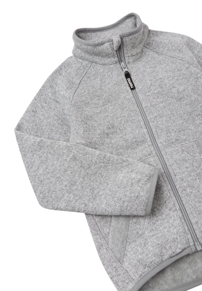 REIMA Jacke Strick-Fleece<br> Hopper <br>Gr. 110, 116, 122, 134, 140<br> atmungsaktiv<br> etwas dickere Qualität<br> zum Separat-Tragen<br> sehr warm, 310 g/m2 Dicke