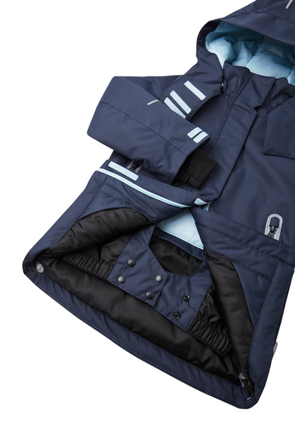 REIMA TEC Skijacke/Winterjacke<br> Kiiruna <br>Gr. 110, 116, 128<br> Schneefang & verstellbare Ärmelbündchen mit Lycraeinsätzen<br> funktionelle Details<br> WS 12'000 mm