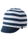 Reima Schirmmütze<br> Kilppari<br>Gr. 44/46, 48/50, 52/54<br> Wendemütze zweifarbig tragbar <br> dünnes Baumwoll-Jersey <br>atmungsaktiv<br> ganzjährig geeignet<br>KEIN UMTAUSCH