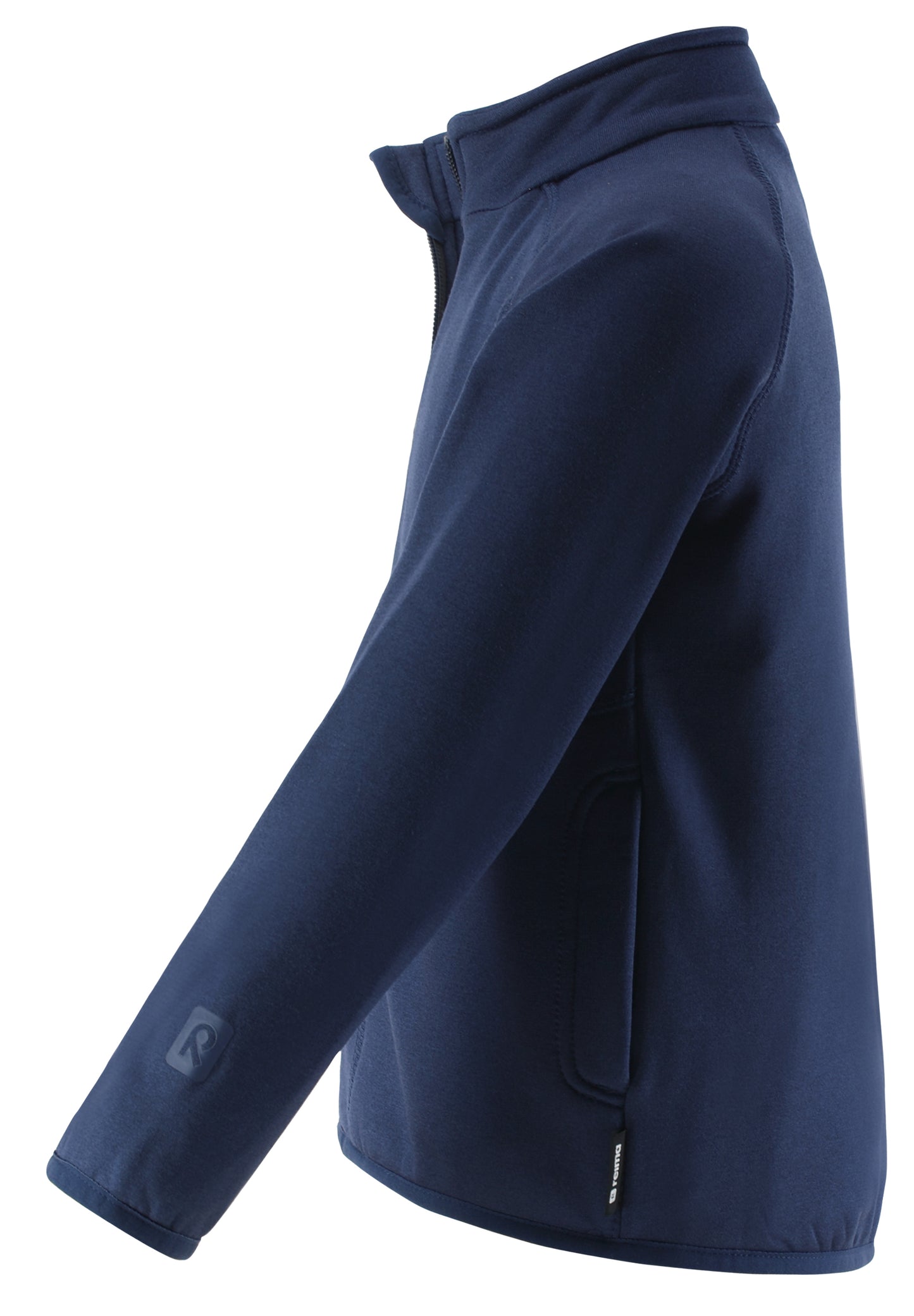 REIMA Fleecejacke Klippe<br> Gr. 80 bis 140<br>atmungsaktiv<br> innen weiches funktinonelles Velours<br> aussen glattes Material <br>zum Separat- oder Darunter-Tragen<br> warm, 255 g/m2 Dicke