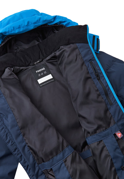 REIMA Primaloft-Skijacke/Winterjacke <br>Kuosku <br>Gr. 152<br> mit Primaloft (künstliche Daune) wattiert<br> Schneefang & verstellbare Ärmelbündchen mit Lycraeinsätzen<br> funktionelle Details <br> WS 15'000 mm