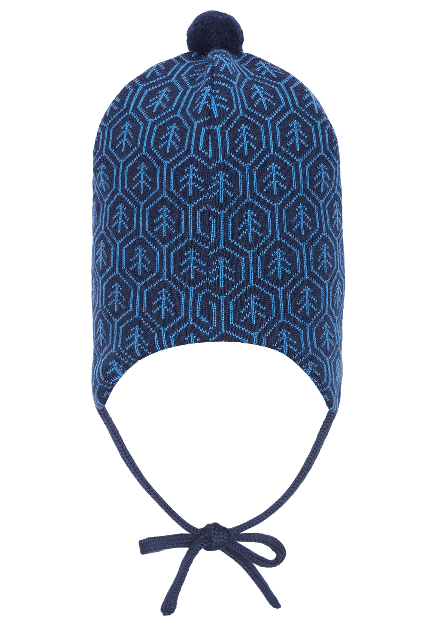 REIMA Mütze mit Bändel <br>Kuurainen <br>Gr. 46 - 50 <br>innen hautfreundliche Bio-Baumwolle<br> aussen warme, wasserabweisende Merino-Wolle<br> Windstopper-Membrane im Ohrbereich