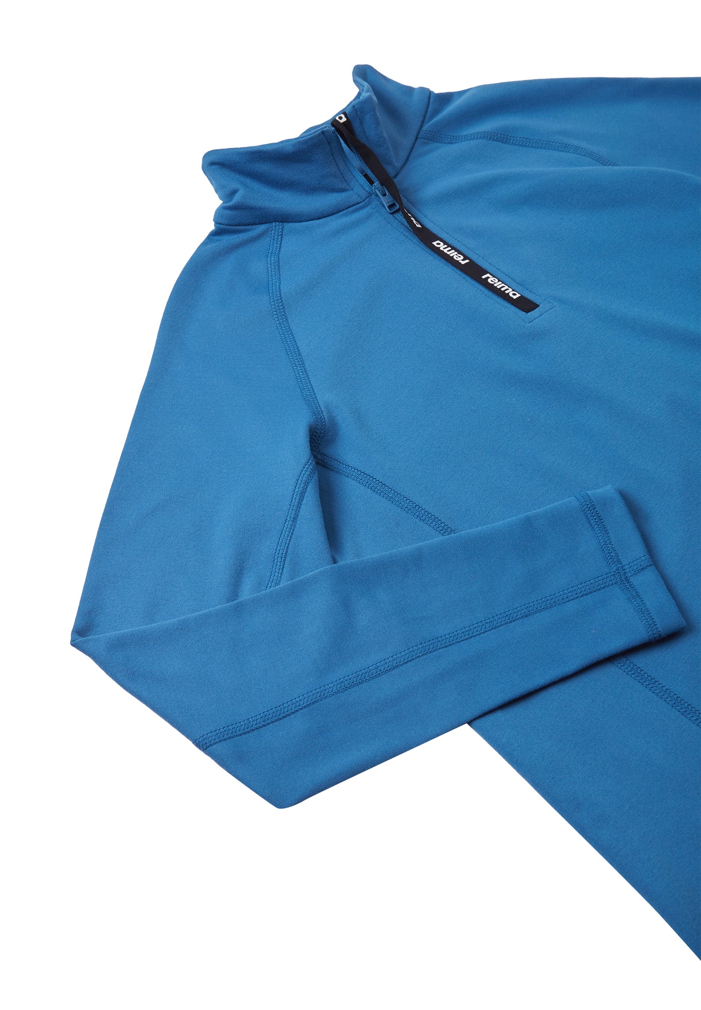 REIMA Shirt/Sweater Velours-Fleece<br> Ladulle <br> Gr. 104 bis 164<br>atmungsaktiv<br> aussen glattes Material <br>zum Separat- oder Darunter-Tragen<br> warm, 225 g/m2 Dicke