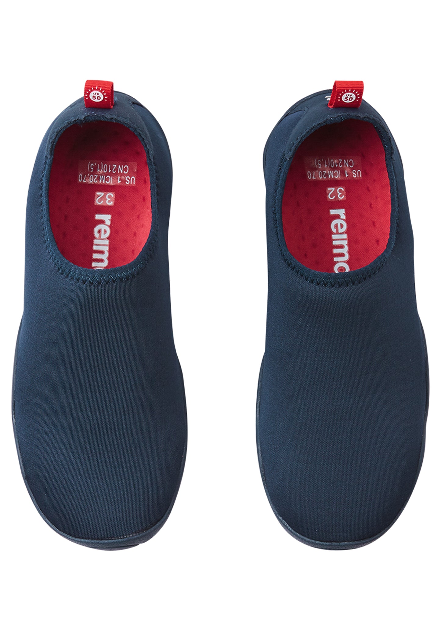 REIMA Badeschuhe / Schwimmschuhe <br> Lean<br>Gr. 22, 24, 25, 26, 27, 28, 29, 30, 31, 32, 33, 34<br> UV-Schutzfaktor 50+<br> flexible Gummisohle <br> schnelltrocknend