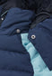 REIMA Primaloft-Skijacke/Winterjacke<br> Luppo <br>Gr. 122, 128, 134, 146, 152, 158,<br> mit Primaloft (künstliche Daune) wattiert<br> Schneefang & verstellbare Ärmelbündchen mit Lycraeinsätzen<br> funktionelle Detail <br> WS 15'000 mm