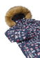 REIMA TEC Winterjacke/Parka Muhvi <br>Gr. 104 bis 140 <br>Kunstpelz abnehmbar, langer Schnitt<br> WS 12'000 mm