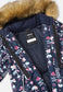 REIMA TEC Winterjacke/Parka Muhvi <br>Gr. 104 bis 140 <br>Kunstpelz abnehmbar, langer Schnitt<br> WS 12'000 mm