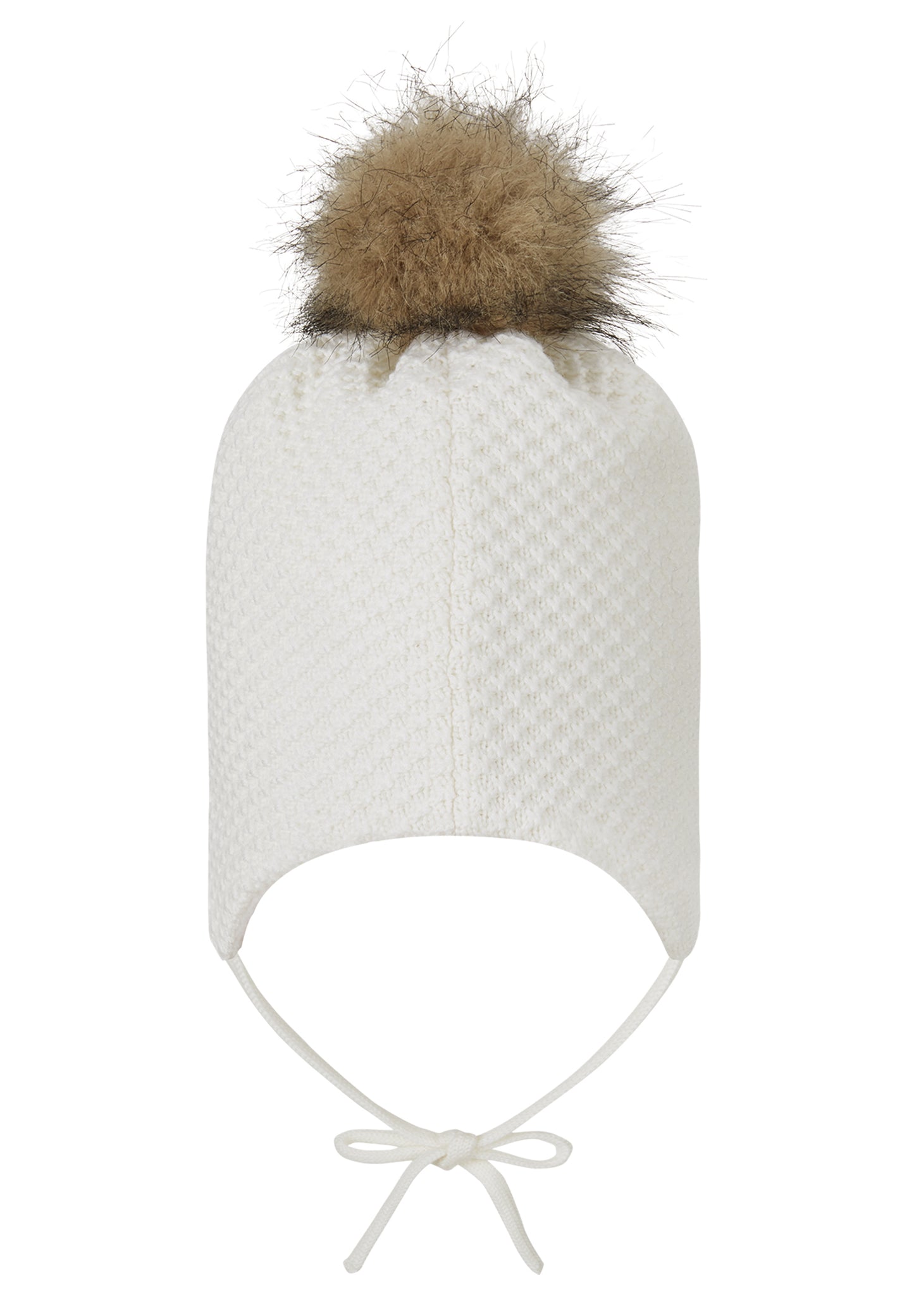 Reima Mütze mit Bändel <br>Murmeli <br>Gr. 46, 48, 50, 52 <br>innen hautfreundliches Fleece<br> aussen warme, wasserabweisende Merino-Wolle<br> Windstopper-Membrane im Ohrbereich