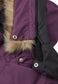 REIMA TEC warme Winterjacke/Parka Naapuri <br> Gr. 158<br> auch ohne Kunst-Pelz tragbar<br> 100% wasserdicht<br> warm wattiert mit Fellex (hochwertige künstliche Daune) <br> WS 12'000 mm