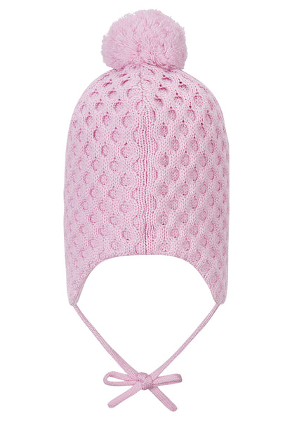 REIMA Mütze mit Bändel <br>Nunavut <br>Gr. 46, 48, 50 <br>innen hautfreundliches Fleece<br> aussen warme, wasserabweisende Merino-Wolle<br> Windstopper-Membrane im Ohrbereich