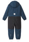Reima gefütterter Softshell-Overall<br> Nurmes<br>Waldspielgruppe, Outdoor, KiTa<br> Gr. 104, 110, 116, 122, 128<br> innen weiches Fleece, aussen Softshell<br> Bein- und Po extra strapazierfähig<br> abnehmbare Fussgummi<br> WS 10'000 mm