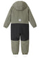 Reima gefütterter Softshell-Overall<br> Nurmes<br>Waldspielgruppe, Outdoor, KiTa<br> Gr. 104, 110, 116, 122, 128<br> innen weiches Fleece, aussen Softshell<br> Bein- und Po extra strapazierfähig<br> abnehmbare Fussgummi<br> WS 10'000 mm