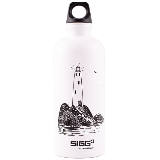SIGG Trinkflasche Moomin-Design<br> 0.6l<br> aus hochwertigem Aluminium<br> Schadstofffrei <br>auslaufsicherer Deckel<br> KEIN UMTAUSCH