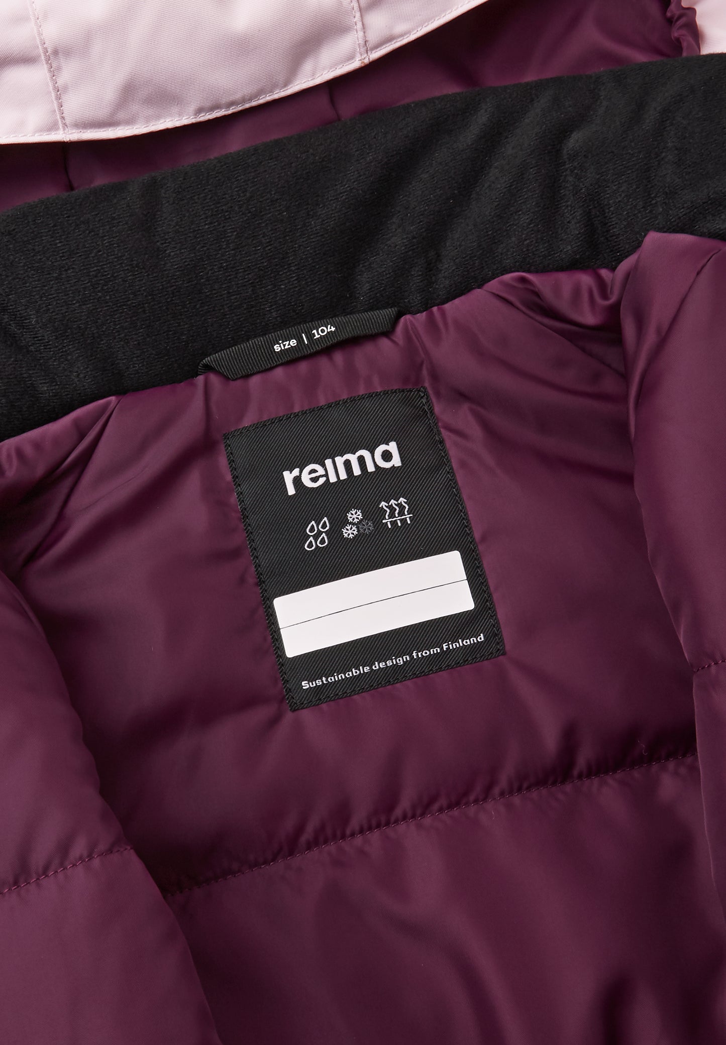 REIMA TEC Skijacke/Winterjacke Salla <br>Gr. 110<br> Schneefang & verstellbare Ärmelbündchen<br> funktionelle Details<br> WS 10'000 mm