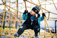 REIMA TEC+ warme Übergangs-/Regenhose / dünne Skihose<br> Tiksi<br>Gr. 86, 92, 98<br>  Ideal für die Bauernhof/Wald-Spielgruppe<br> extra robuster Po- und Knie/Schienbeinbereich<br> abnehmbare Träger<br> abnehmbare Fussgummi<br> WS 10'000 mm
