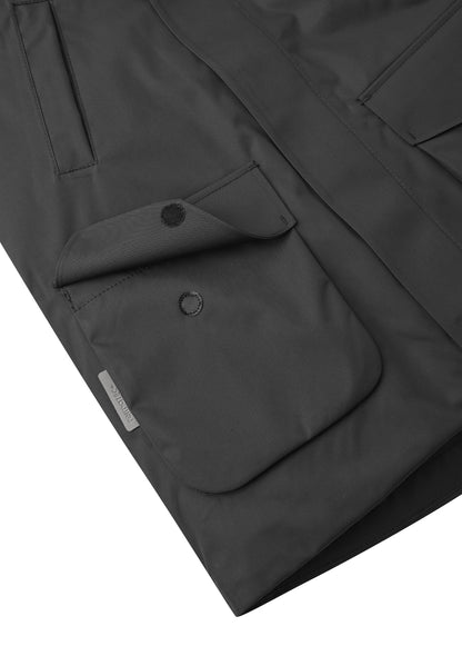 REIMA TEC extra warme Winter-Daunenjacke/Parka Serkku<br> Gr. 128, 134, 140, 152, 158, 164<br> auch ohne Kunst-Pelz tragbar<br> 100% wasserdicht<br> echte zertifizierte Daune, waschbar<br> WS 12'000 mm