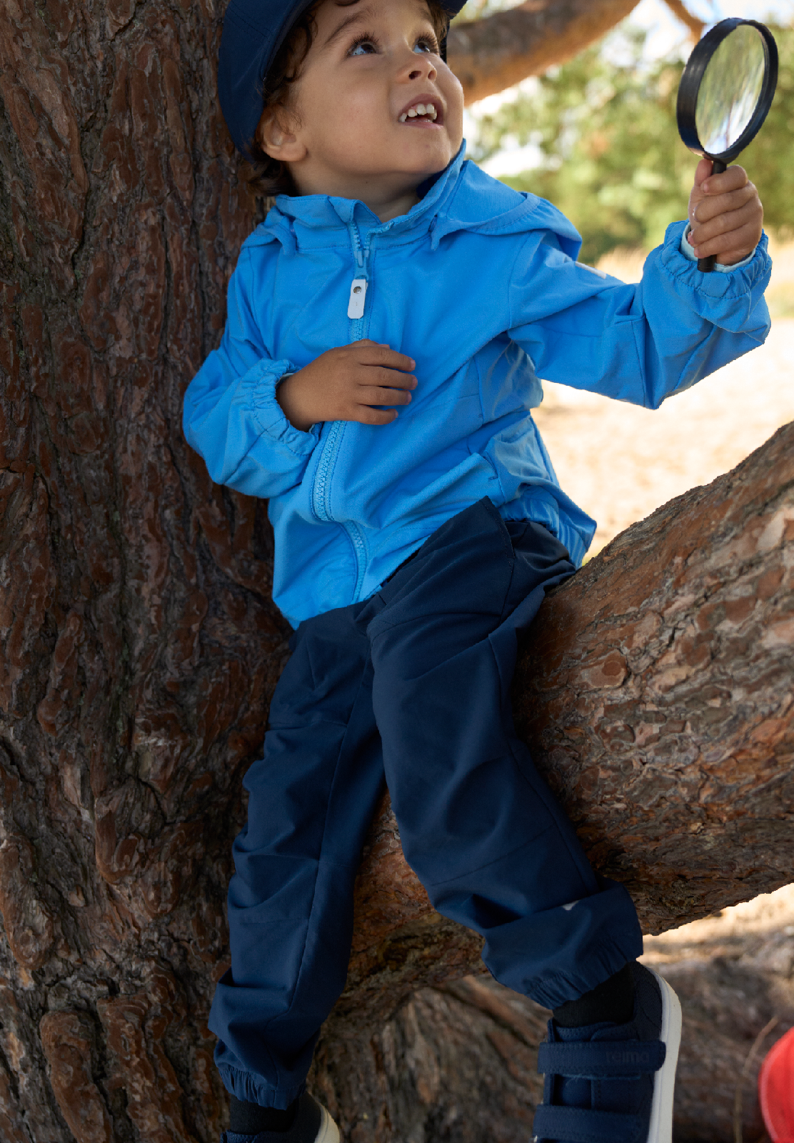 REIMA Kinder Wanderhose/Trekkinghose mit Antibite gegen Zecken Siimes blau 5100192B